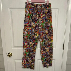 Star Wars pajama pants multicolor different comic book patterns size medium